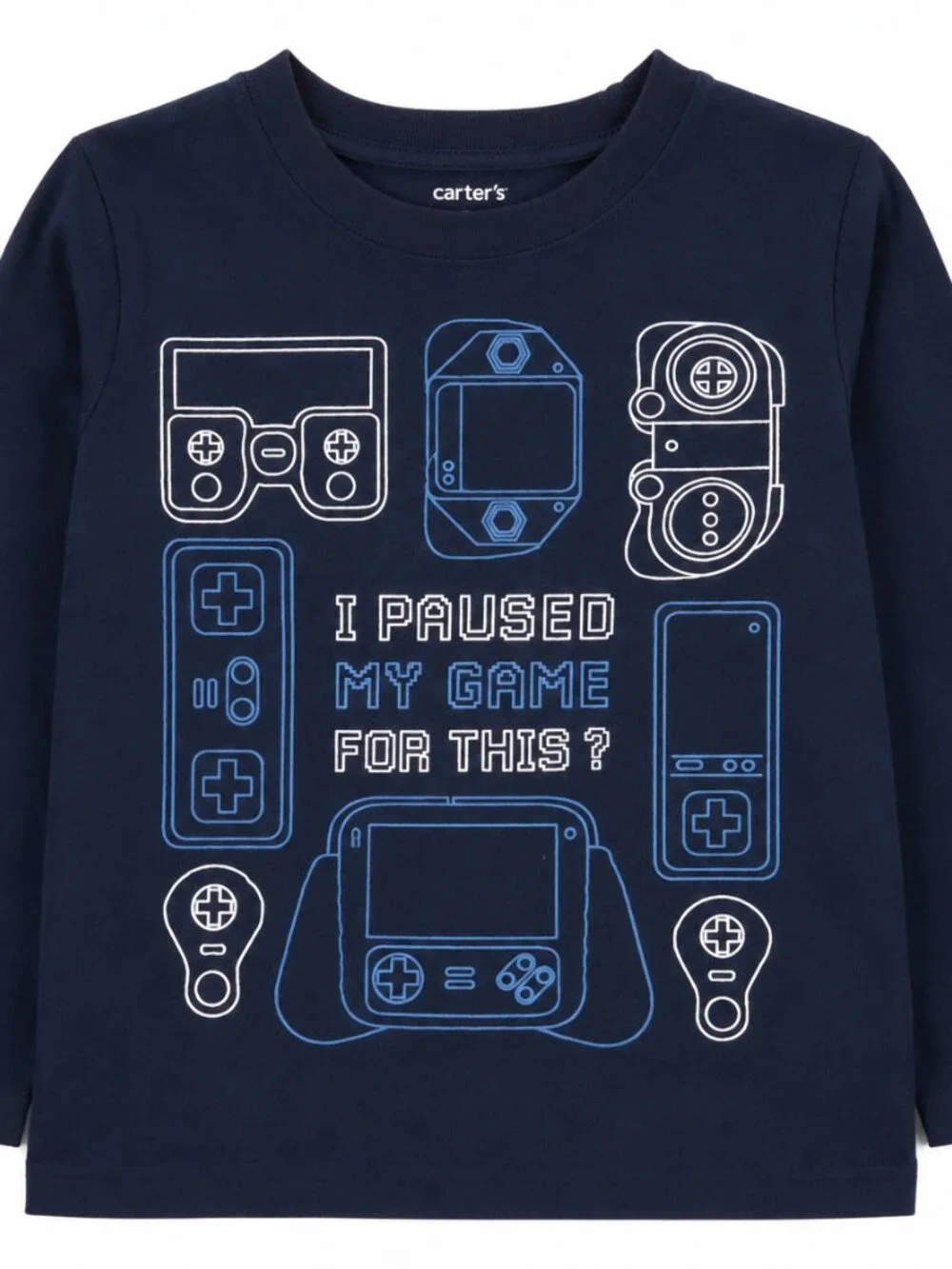 OshKosh - Boys Gamer Graphic Long Sleeve Tee